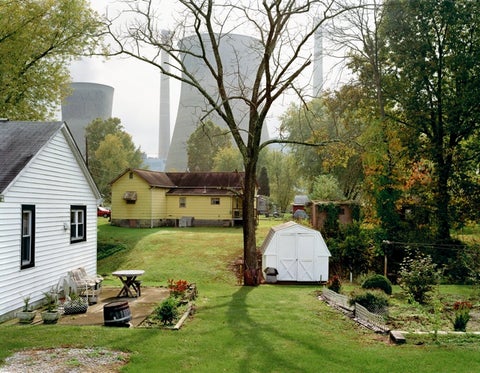 Mitch Epstein, Amos Coal Power Plant, Raymond, West Virginia, 2004; 70 by 92 inches.