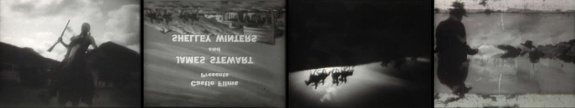 Stills from Cowboy and "Indian" Film, 1957-1958; 16 mm film, black and white, sound.
