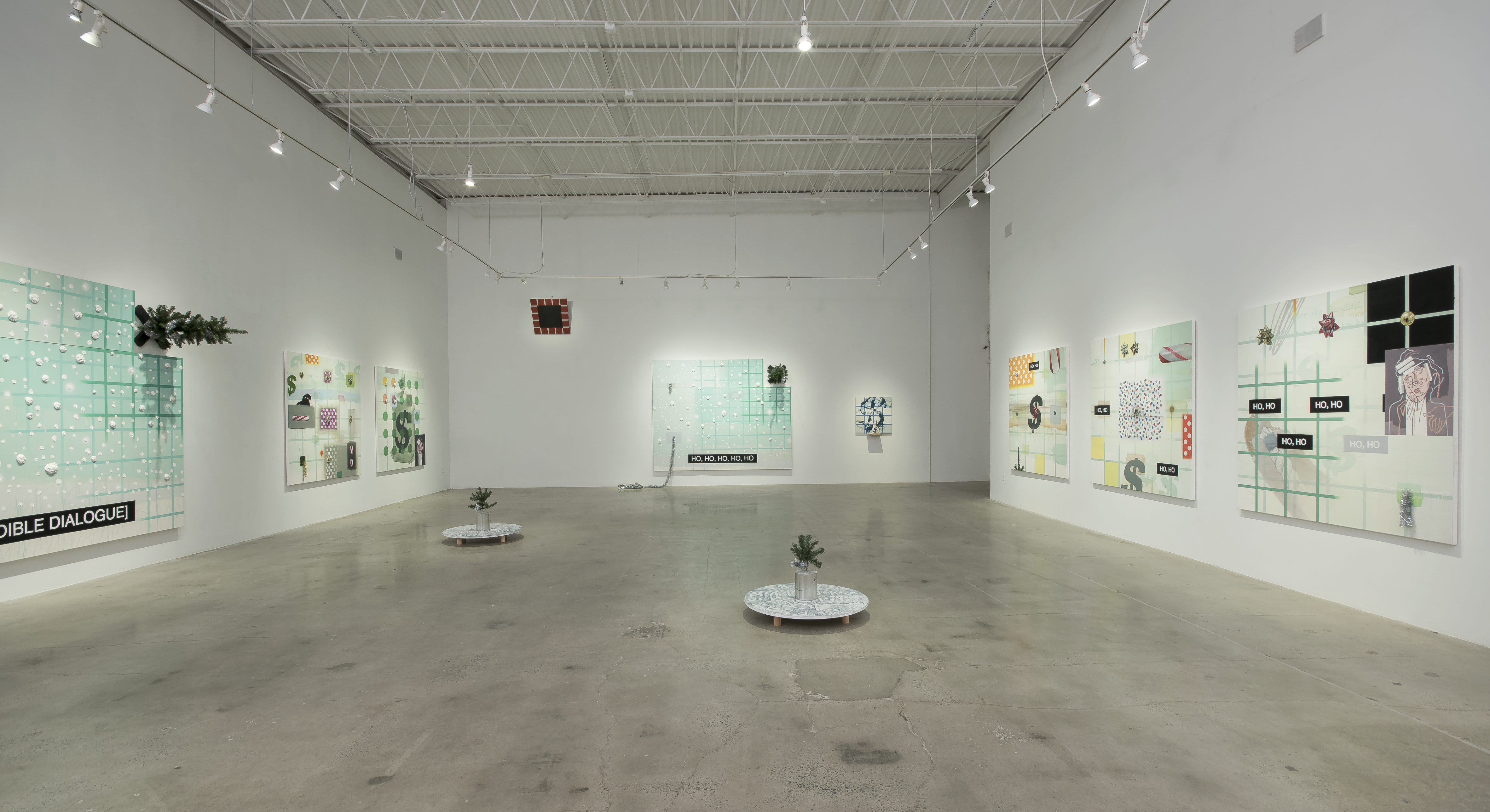 Installation view of "Bandit," Craig Drennen's exhibition on view at MOCA GA through Jan. 27.