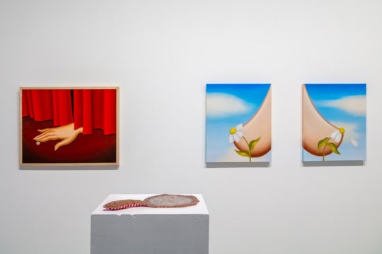 Carly Owens Weiss: The Boys Will Get Hungry if They See Fruit at Tracey Morgan Gallery, Asheville